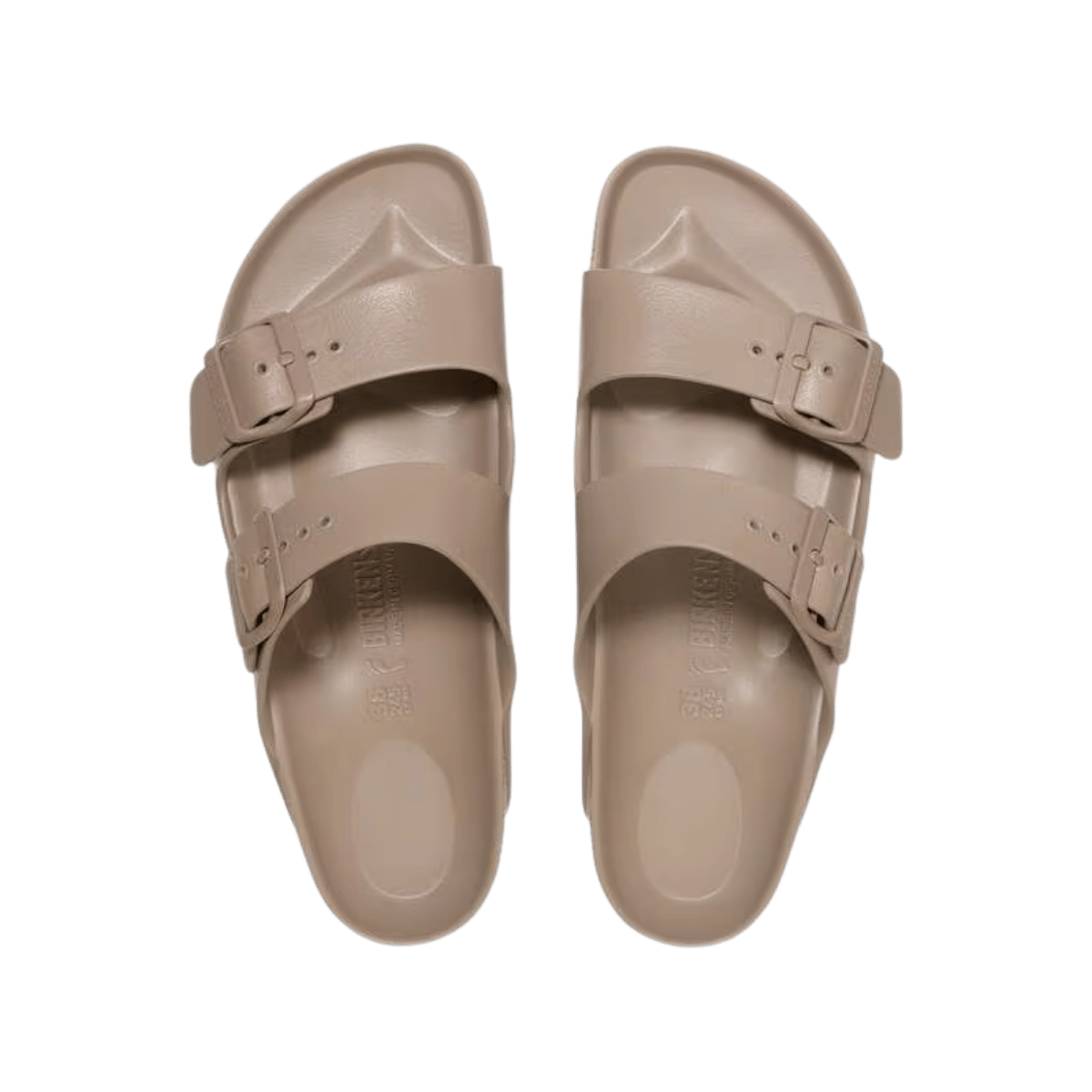 BIRKENSTOCK ARIZONA EVA - REGULAR - GRAY TAUPE - TOP VIEW
