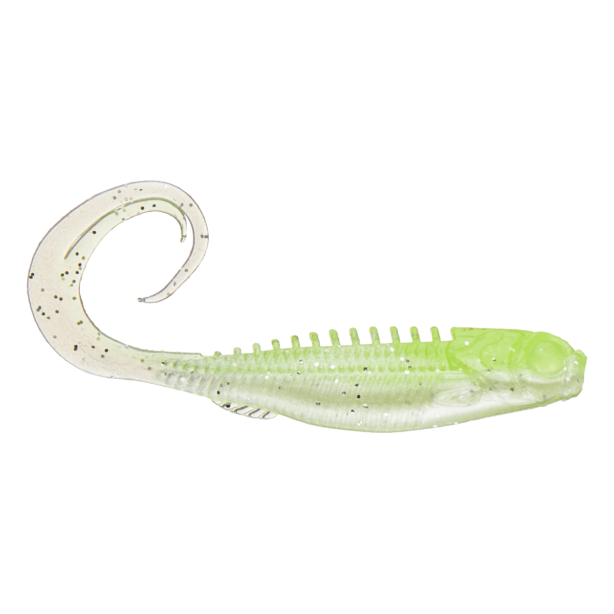 EYE-CANDY GRUB CHARTREUSE SHAD