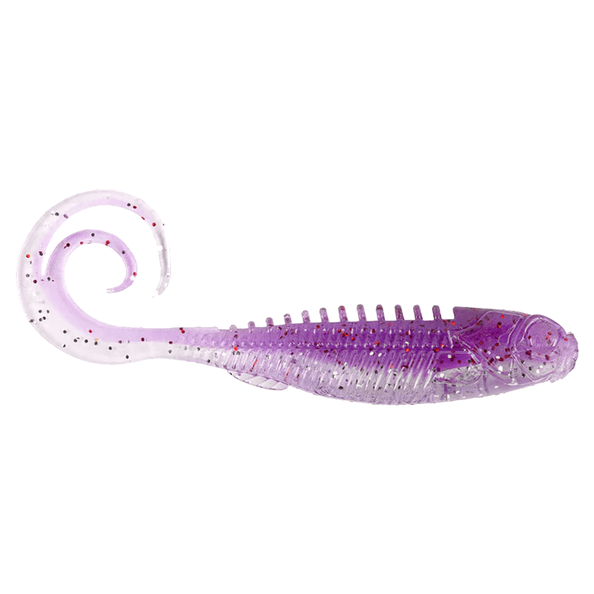 EYE-CANDY GRUB PURPLE SHAD