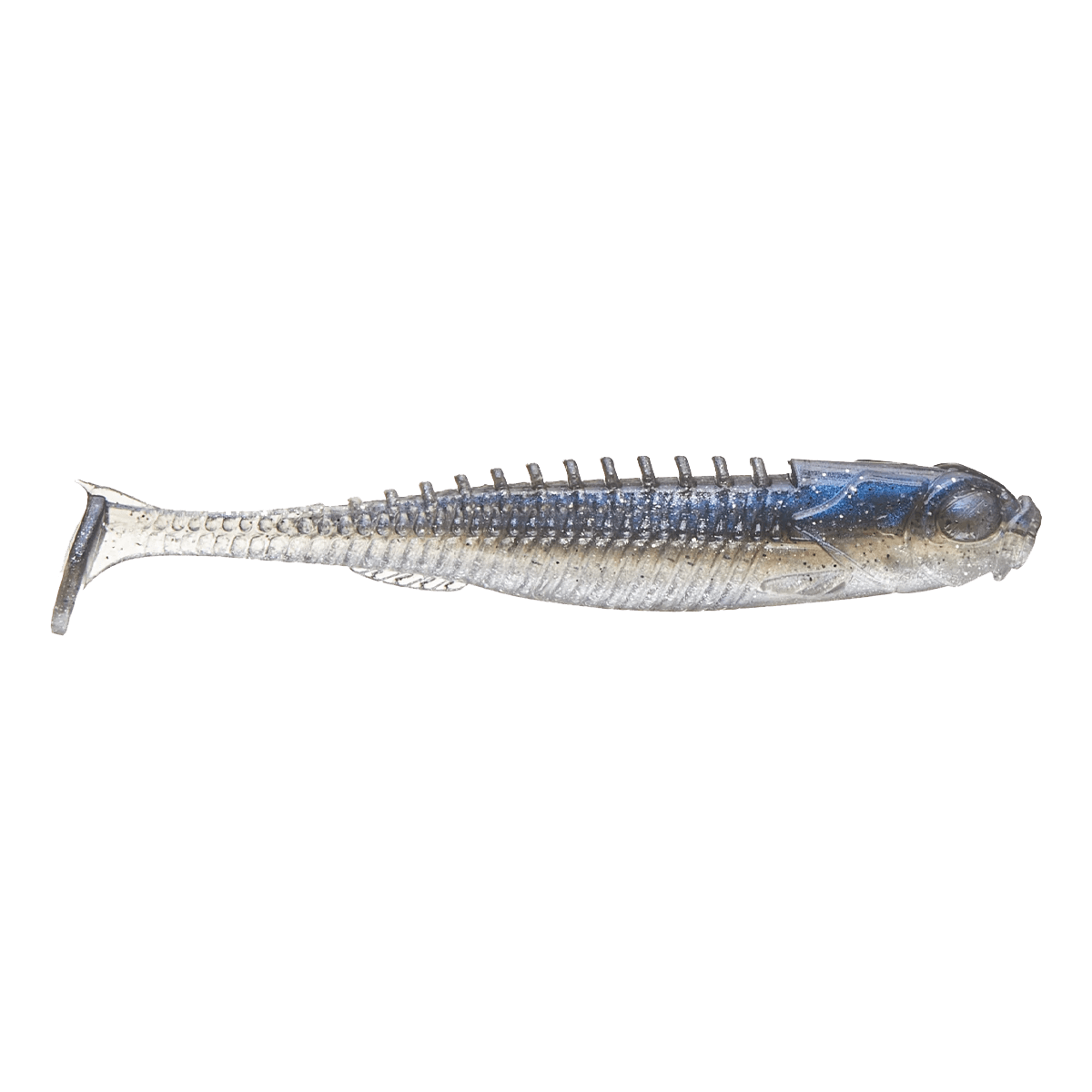EYE-CANDY PADDLE SHAD 5PK BLUE BACK SHAD