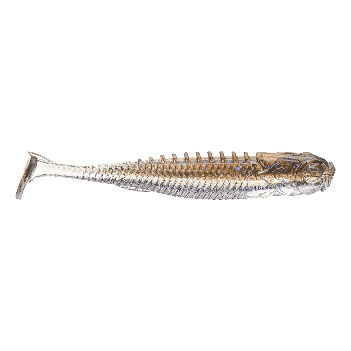 EYE-CANDY PADDLE SHAD 5PK SMOKE SHAD