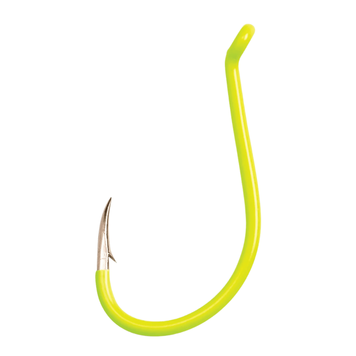 EAGLECLAW LAZER SHARP COLORED LONG SHANK - CHARTREUSE SIZE 1 - MAIN IMAGE