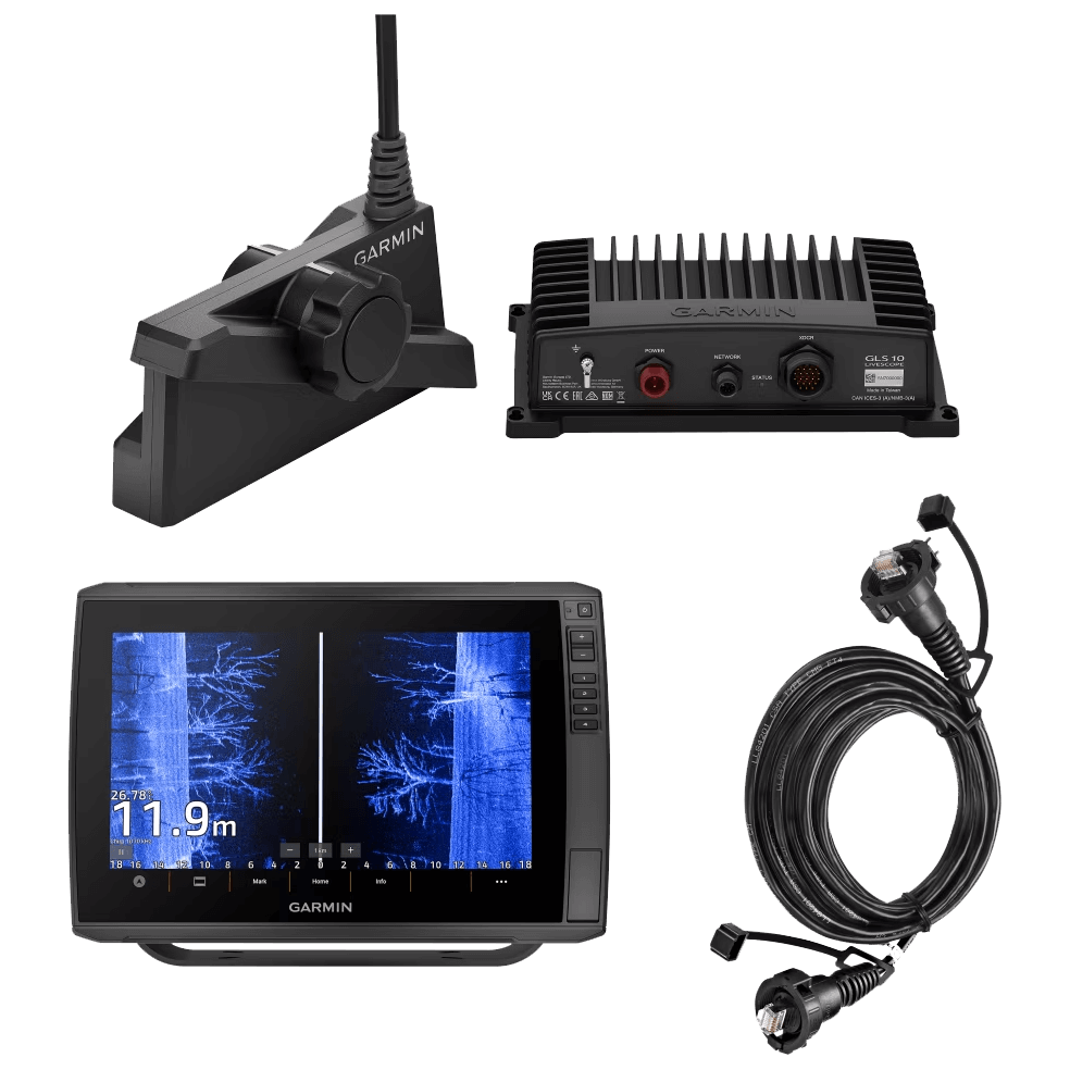Garmin ECHOMAP Ultra 2 & LiveScope Plus Bundle Garmin ECHOMAP Ultra 2 & LiveScope Plus Bundle