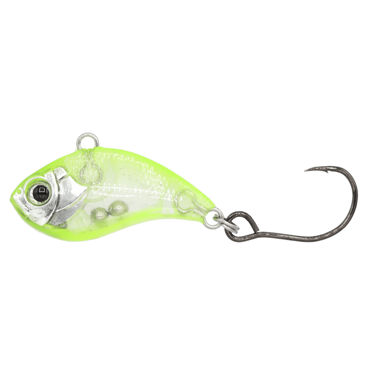 EUROTACKLE Z-VIBER CRANKBAIT SINGLE HOOK 1/16 OZ CHARTREUSE