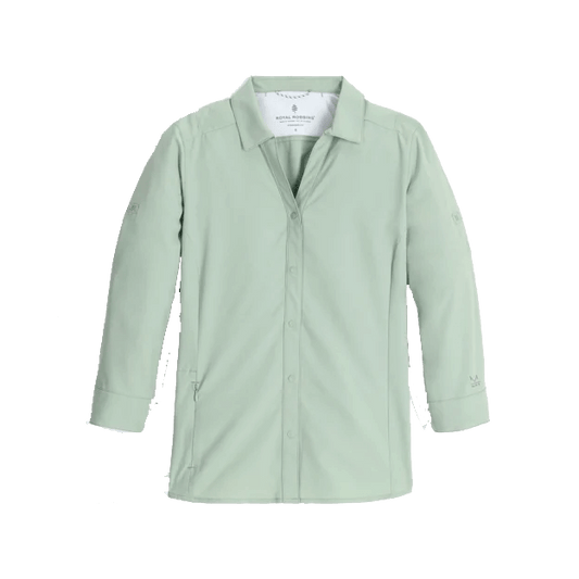 ROYAL ROBBINS WOMEN'S EXPEDITION PRO 3/4 SLEEVE - SAGE LEAF