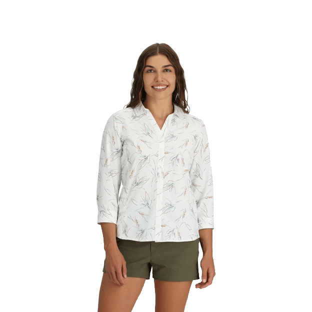 ROYAL ROBBINS WOMEN'S EXPEDITION PRO 3/4 SLEEVE FRONT