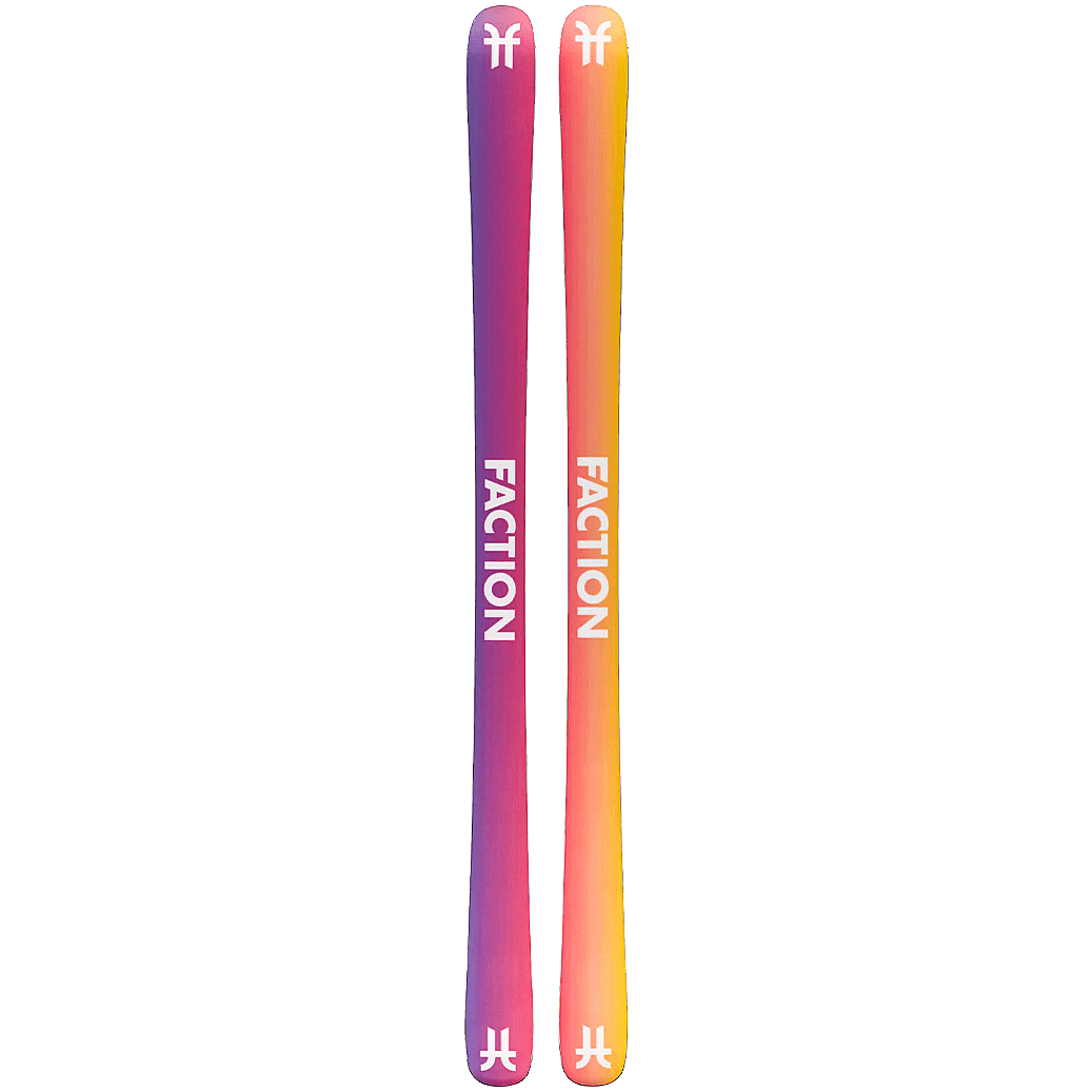 FACTION STUDIO 0 TWIN TIP SKIS 2025 BOTTOM GRAPHIC