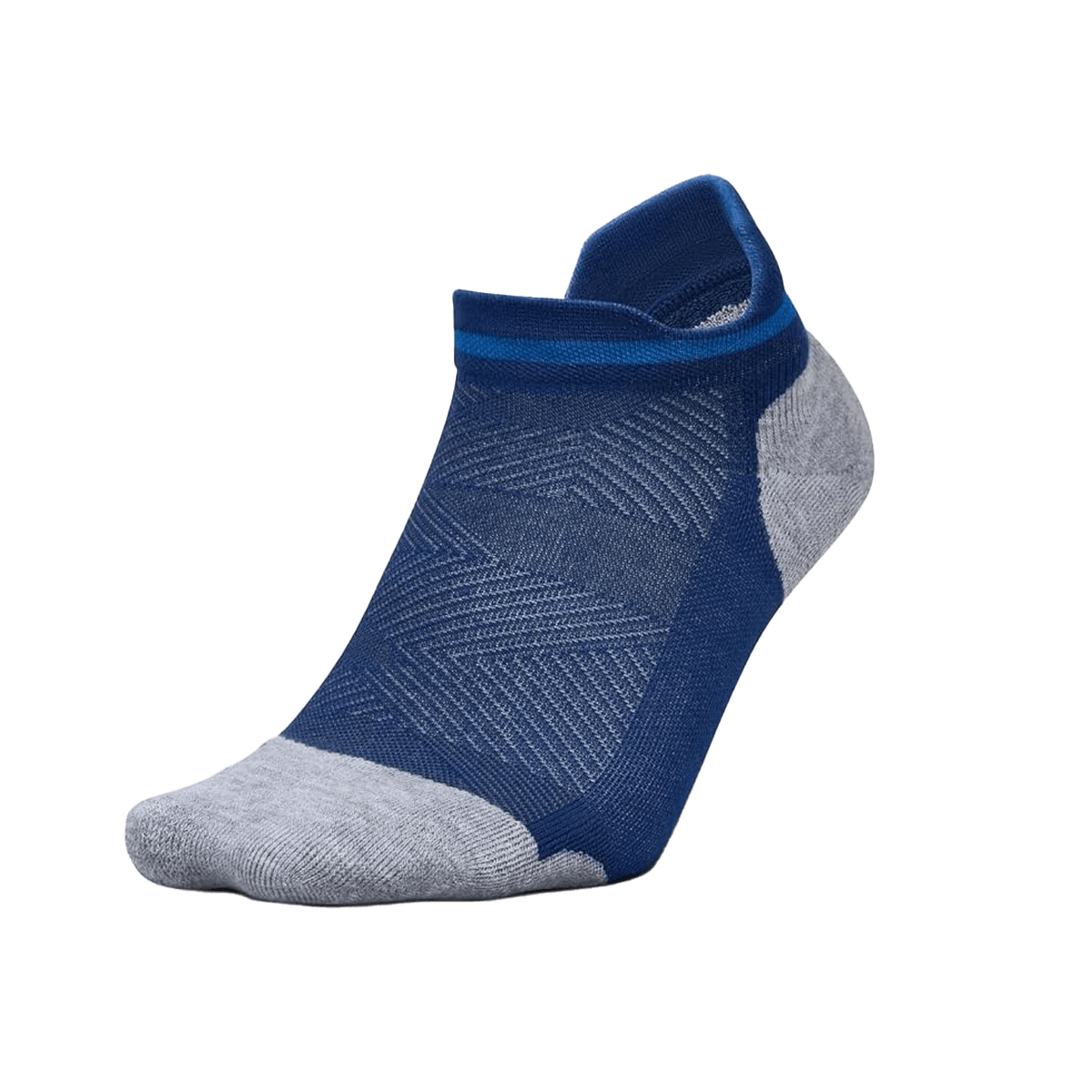FEETURES ELITE MAX CUSHION NO SHOW TAB SOCKS NAVY MIST