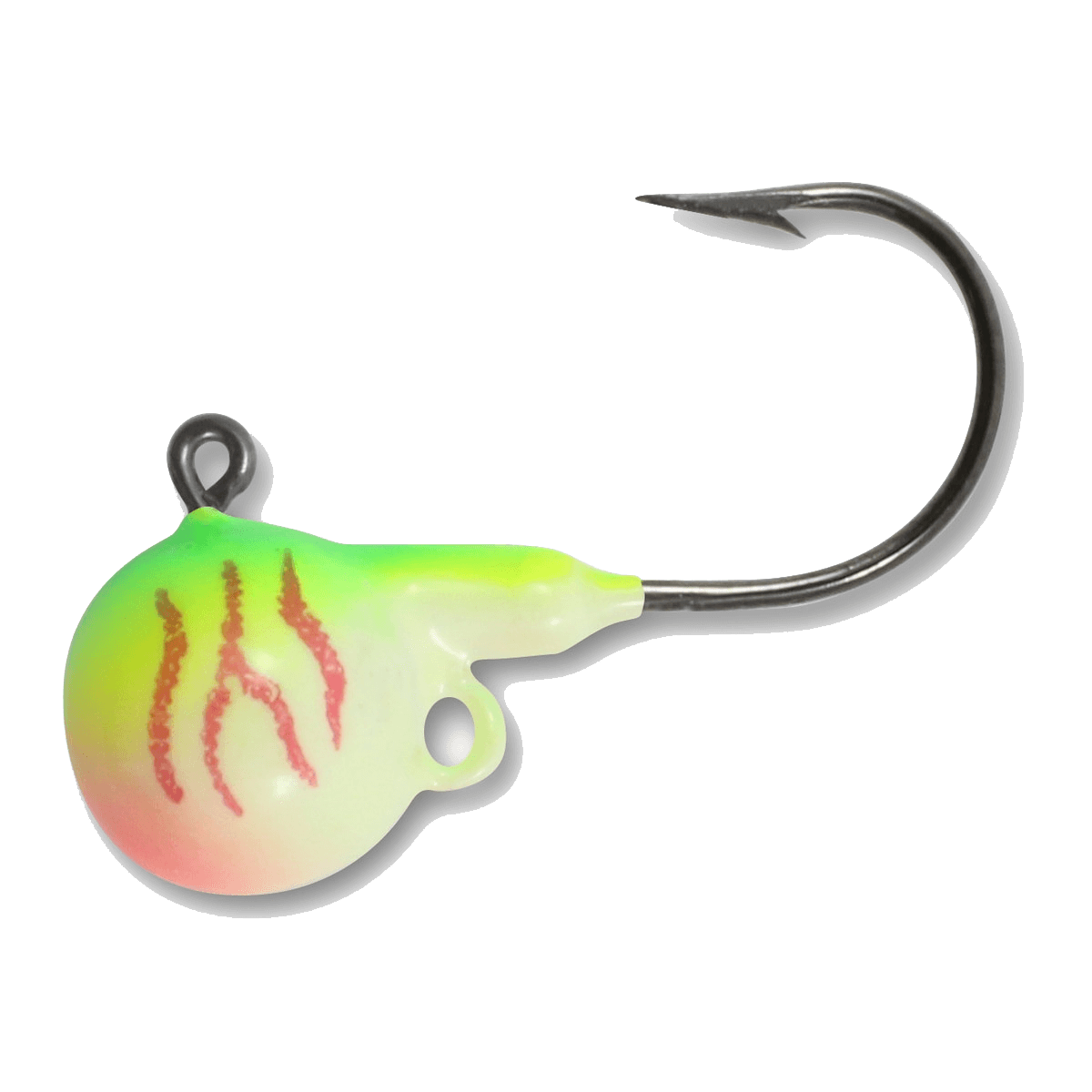FIRE-BALL JIG 4CARD 3/8OZ UV BLEEDING MELON