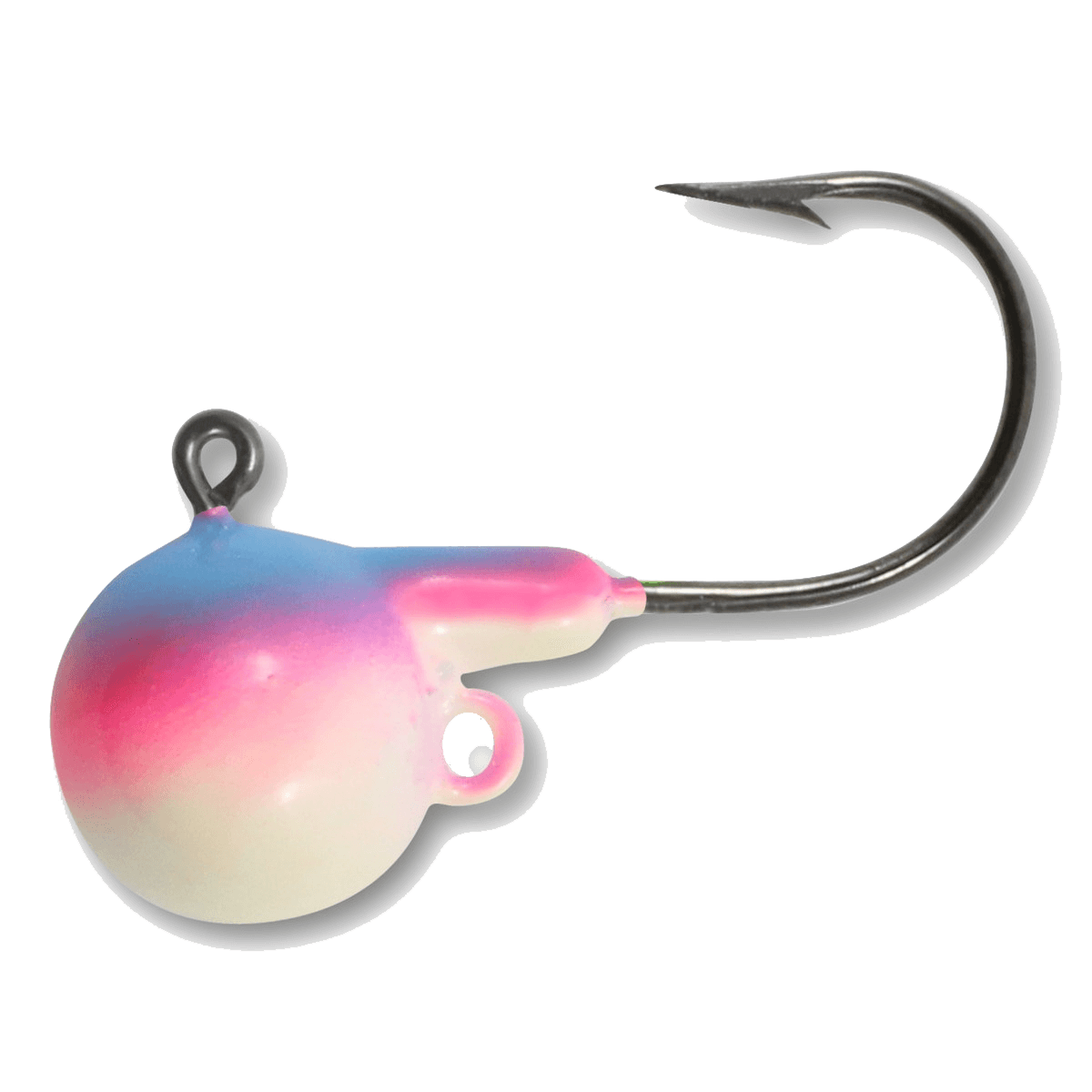 FIRE-BALL JIG 4CARD GLOW RAINBOW