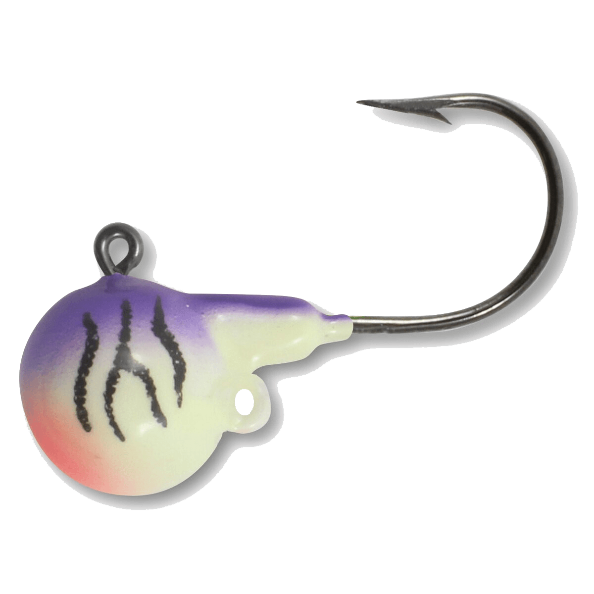 FIRE-BALL JIG 4CARD UV PURPLE TIGER