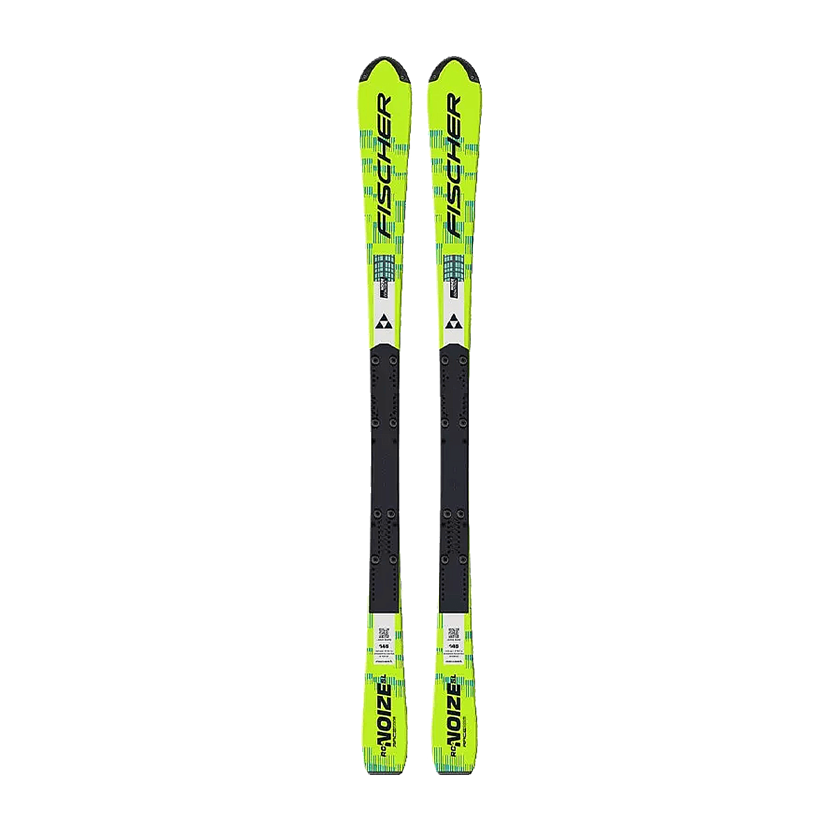 FISCHER RC4 NOIZE SL JUNIOR SKIS (140-150) + M PLATE 2025-2026