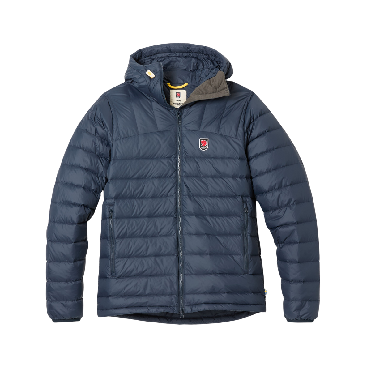 FJALLRAVEN EXPEDITION PACK DOWN JKT NAVY