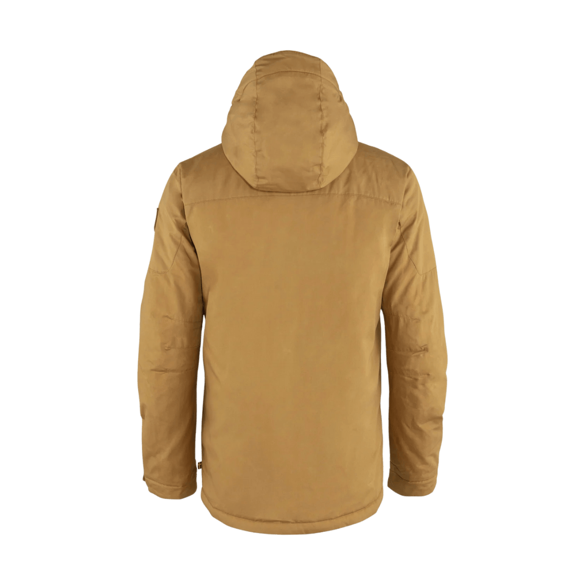FJALLRAVEN MEN'S SKOGSÖ PADDED JACKET - BUCKWHEAT/BROWN - BACK VIEW