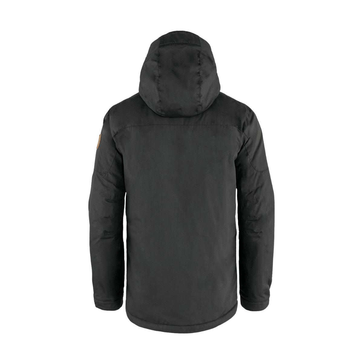 FJALLRAVEN MEN'S SKOGSÖ PADDED JACKET - DARK GREY - BACK VIEW
