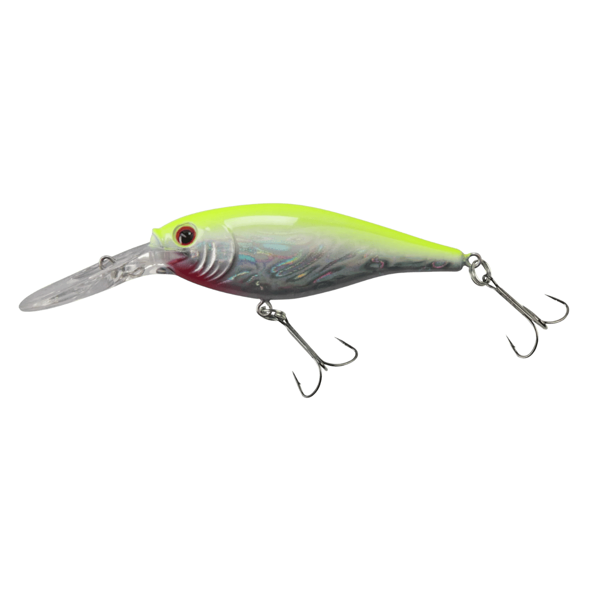 BERKLEY FLICKER SHAD FISHING LURE 5/16OZ 2.75 IN SLICK CHARTREUSE PEARL