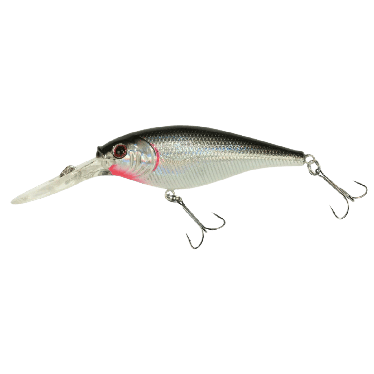 BERKLEY FLICKER SHAD 3/16OZ HARD BAIT - BLACK SILVER