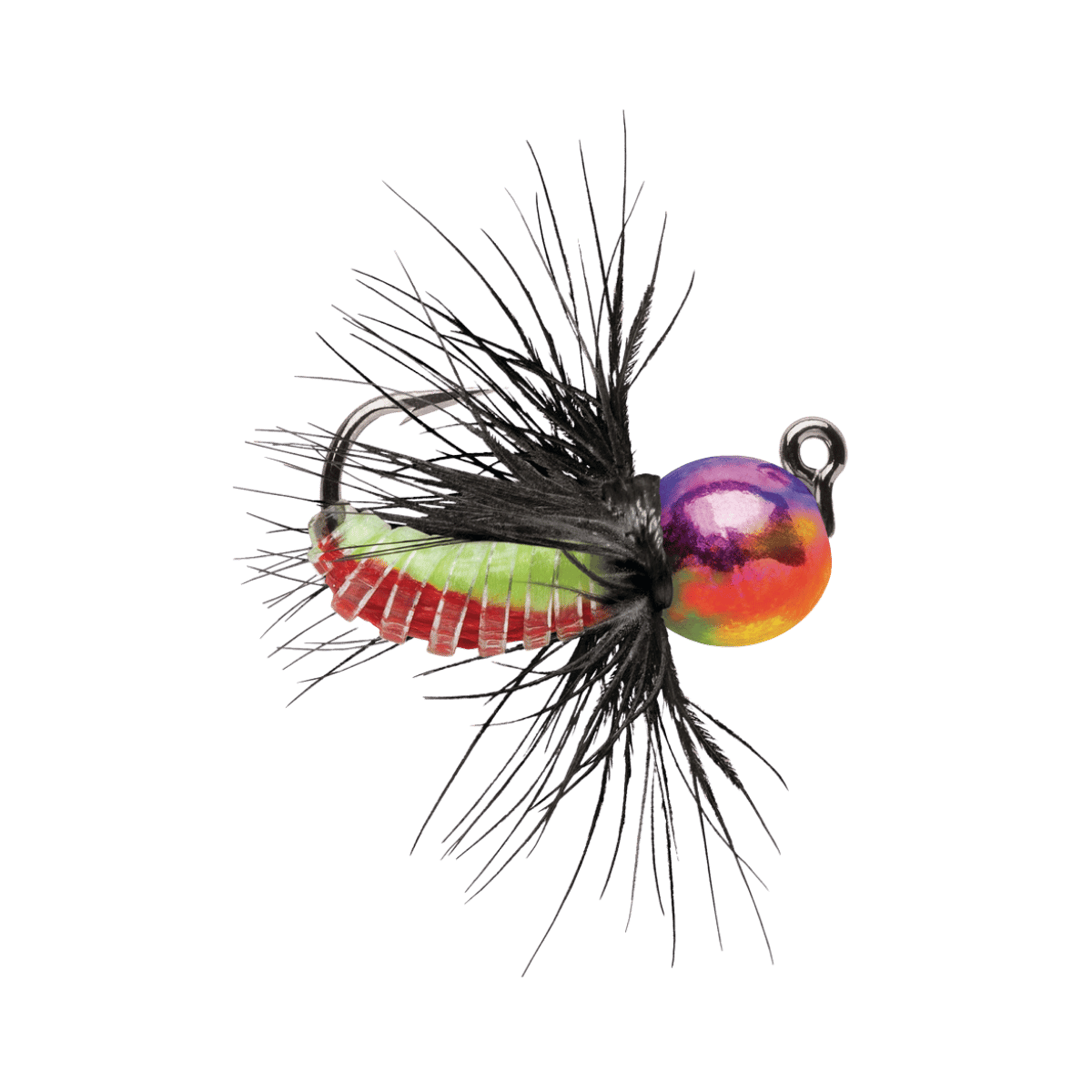 VMC TUNGSTEN FLY JIG - 1/32OZ - METALLIC RAINBOW