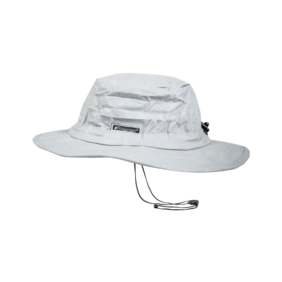 FROGG TOGGS WATERPROOF ADJ BUCKET HAT - CLOUD GRAY