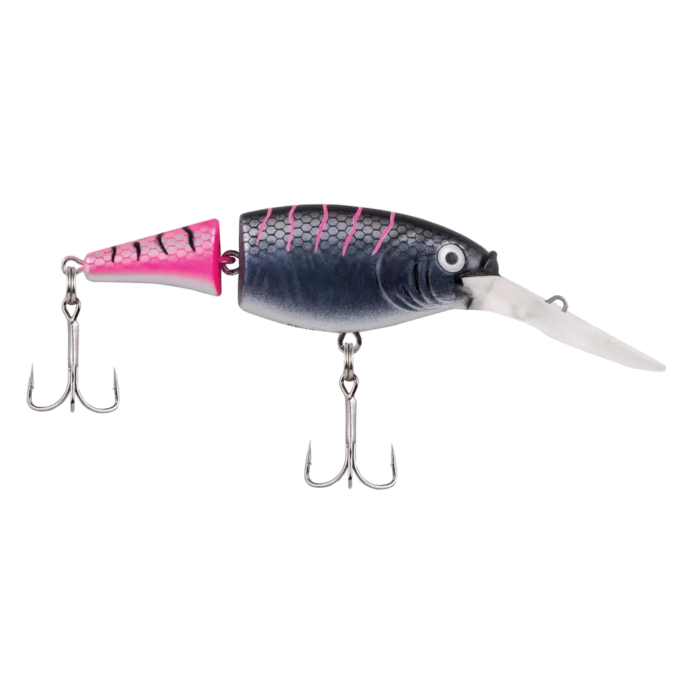 Berkley Flicker Shad® Jointed - Firetail MF Black Cougar