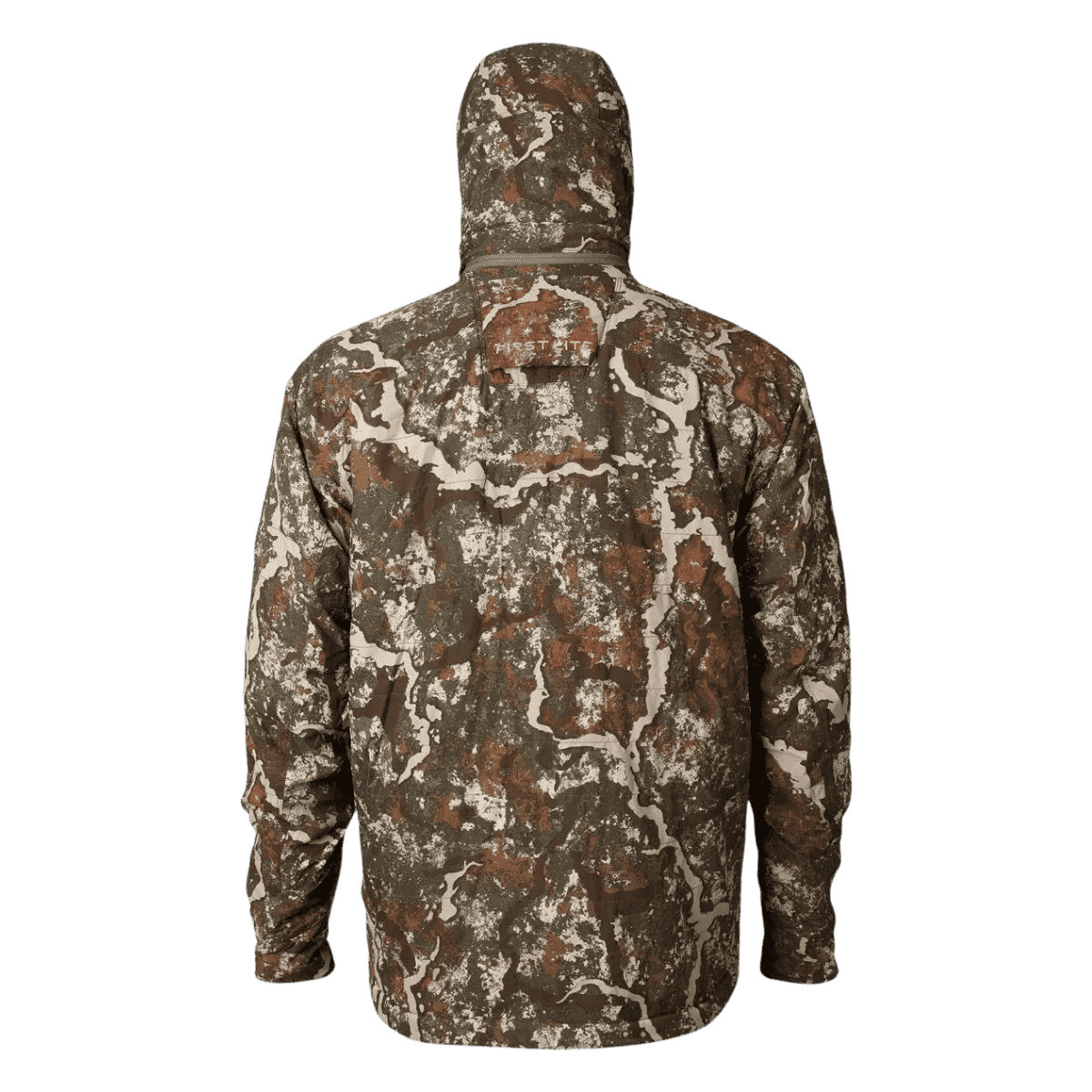 FIRST LITE MEN'S CORE INSULATED JACKET - SPECTER - BACK VIEW
