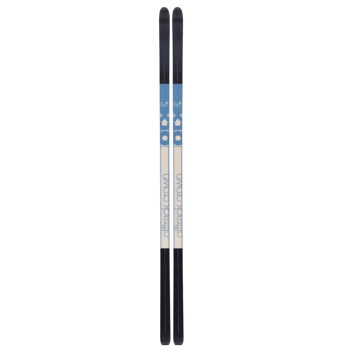 FISCHER SKIS SPIDER 62 CROWN XTRALITE 23/24 - GREY/WHITE/YELLOW - BACK VIEW