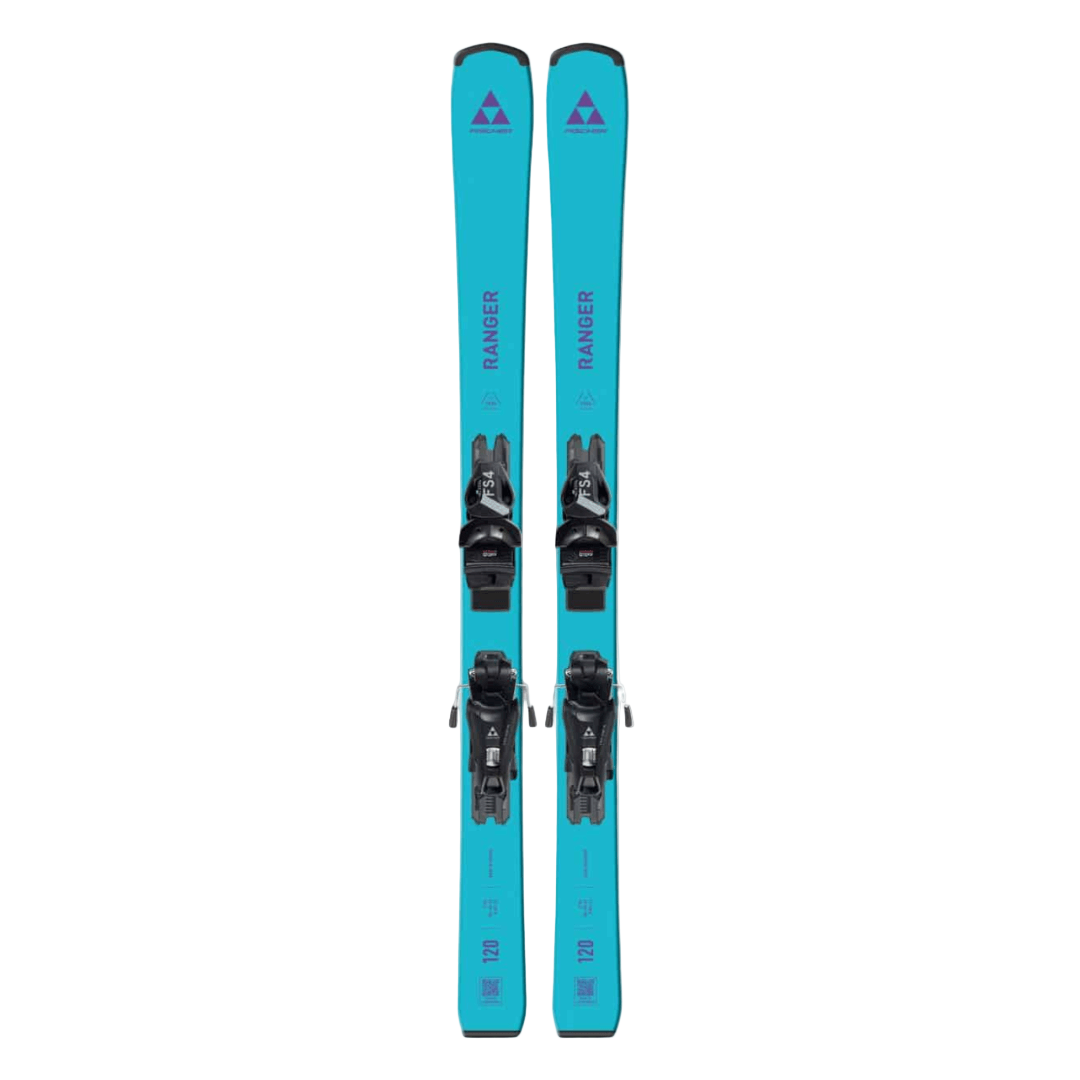 FISCHER RANGER 70-120 JR SKIS+ FS 4 CA JRS 2024/2025 - FRONT VIEW