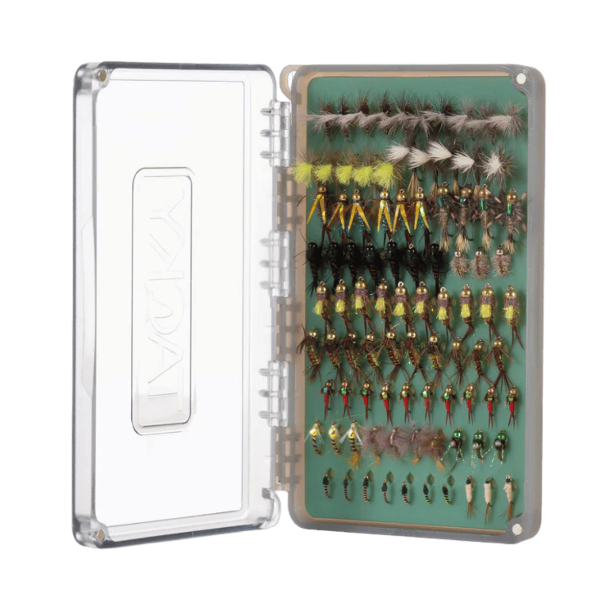 FISHPOND TACKY DAYPACK FLY BOX INSIDE THE BOX