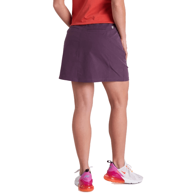 KUHL WOMEN'S FREEFLEX SKORT - ELDERBERRY BACK