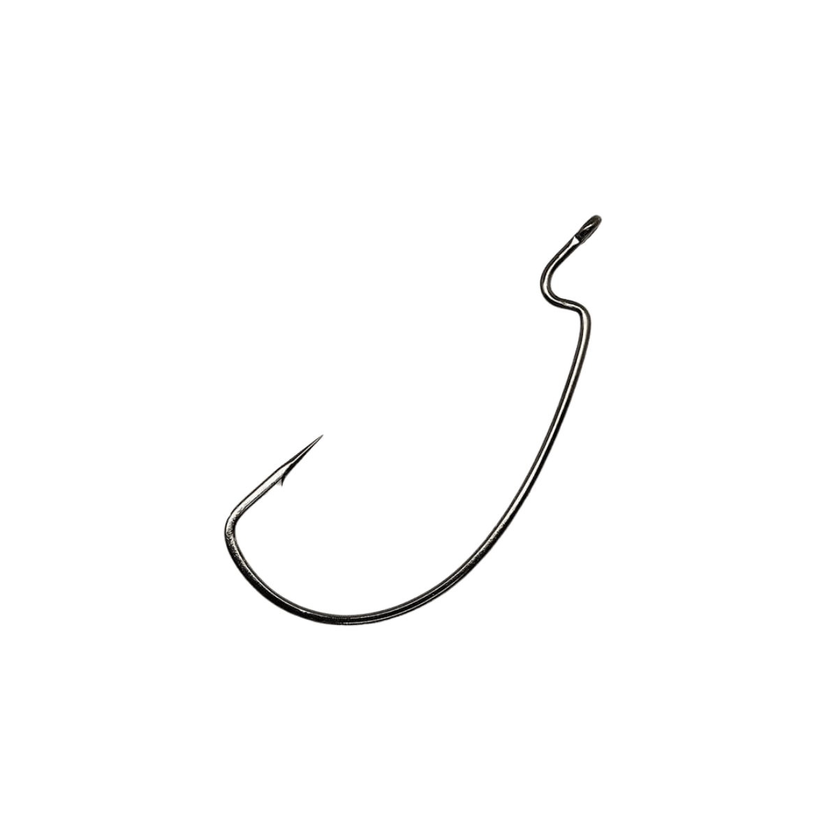GAMAKATSU EXTRA WIDE GAP WORM HOOK BLACK