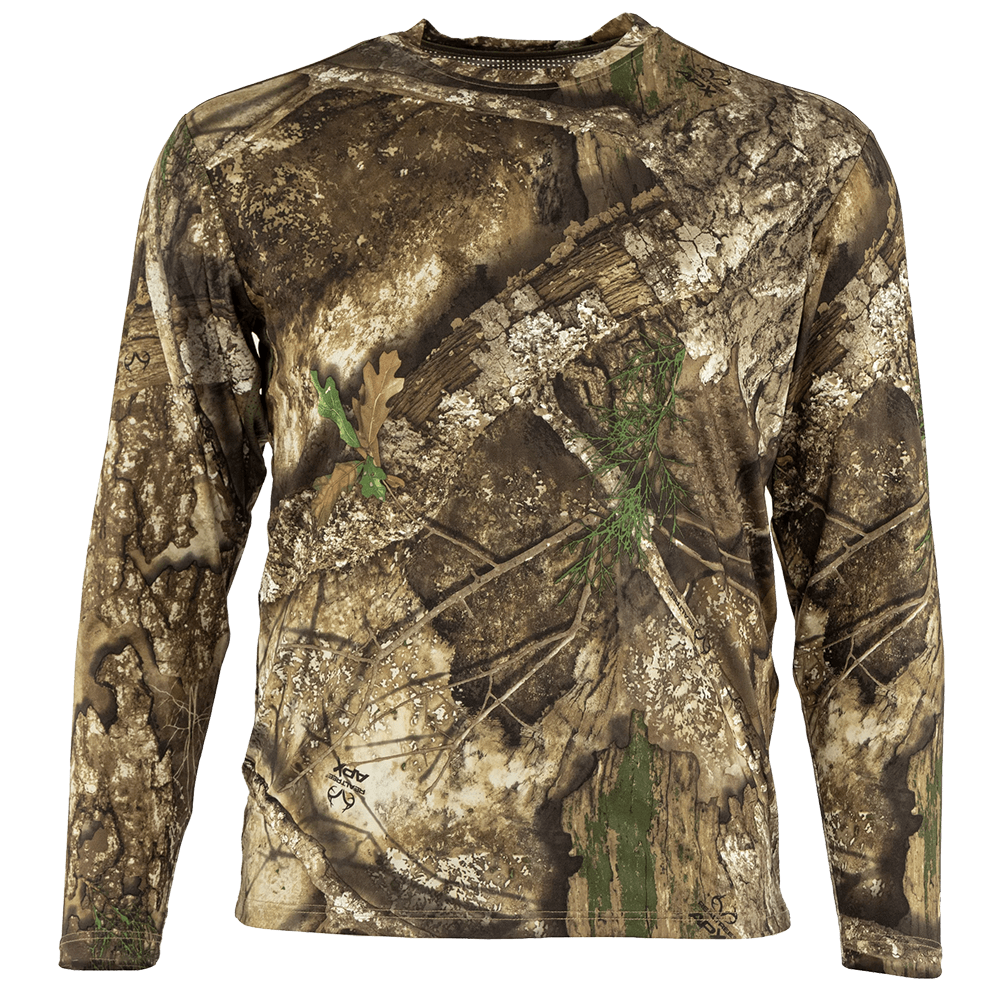 GAMEHIDE RAPID-WICK HUNT LS TEE - REALTREE APEX