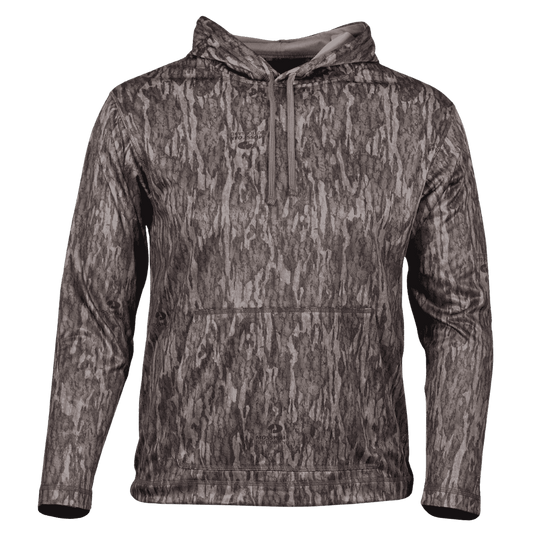 GAME HIDE HIGH PERFORMANCE HOODIE - MOSSY OAK NEW BOTTOMLAND