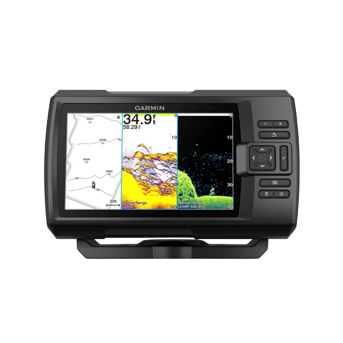 GARMIN STRIKER VIVID 7CV FISH FINDER BLACK