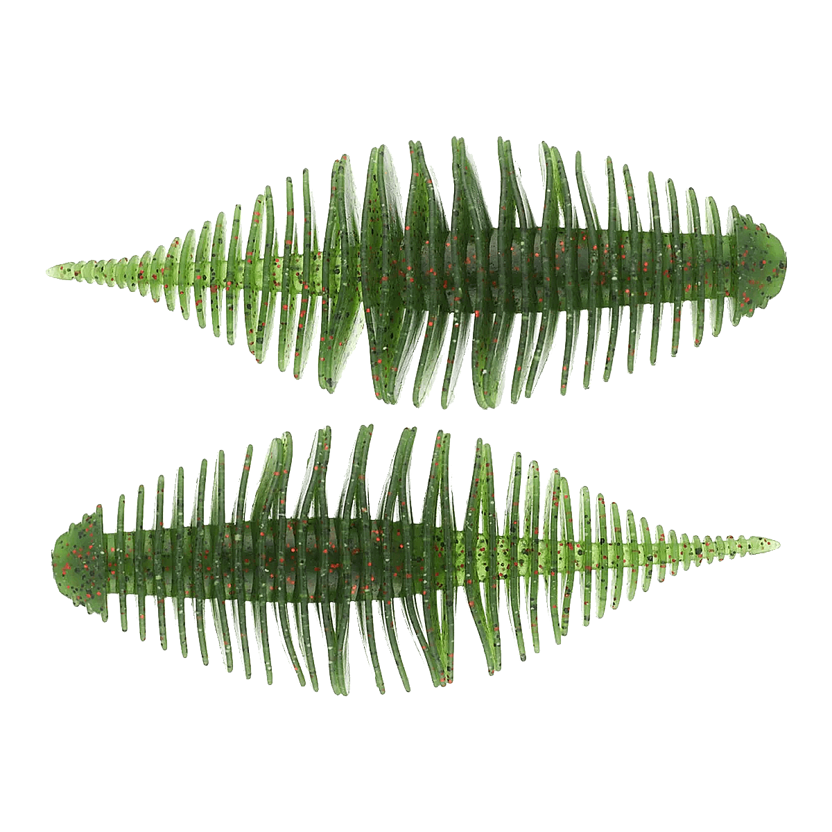 GEECRACK BELLOWS GILL CREATURE BAIT WATERMELON RED FLAKE