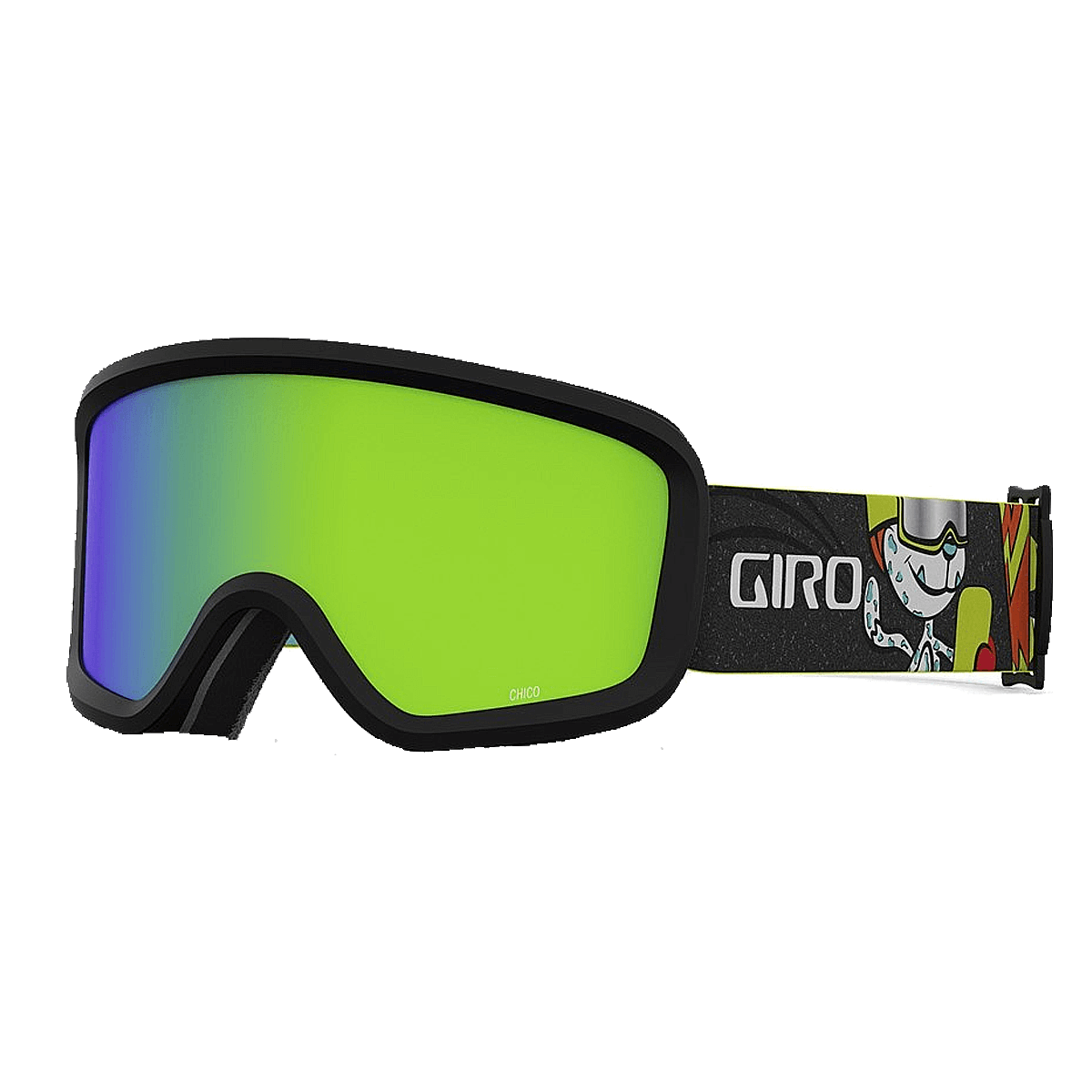 GIRO CHICO 2.0 YOUTH GOGGLES BLACK ASHES LODEN