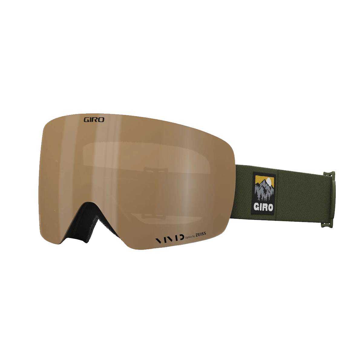 GIRO CONTOUR SNOW GOGGLES TRAIL GREEN VISTA
