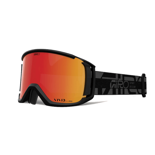 GIRO REVOLT GOGGLES 2025 BLACK BURST EMBER