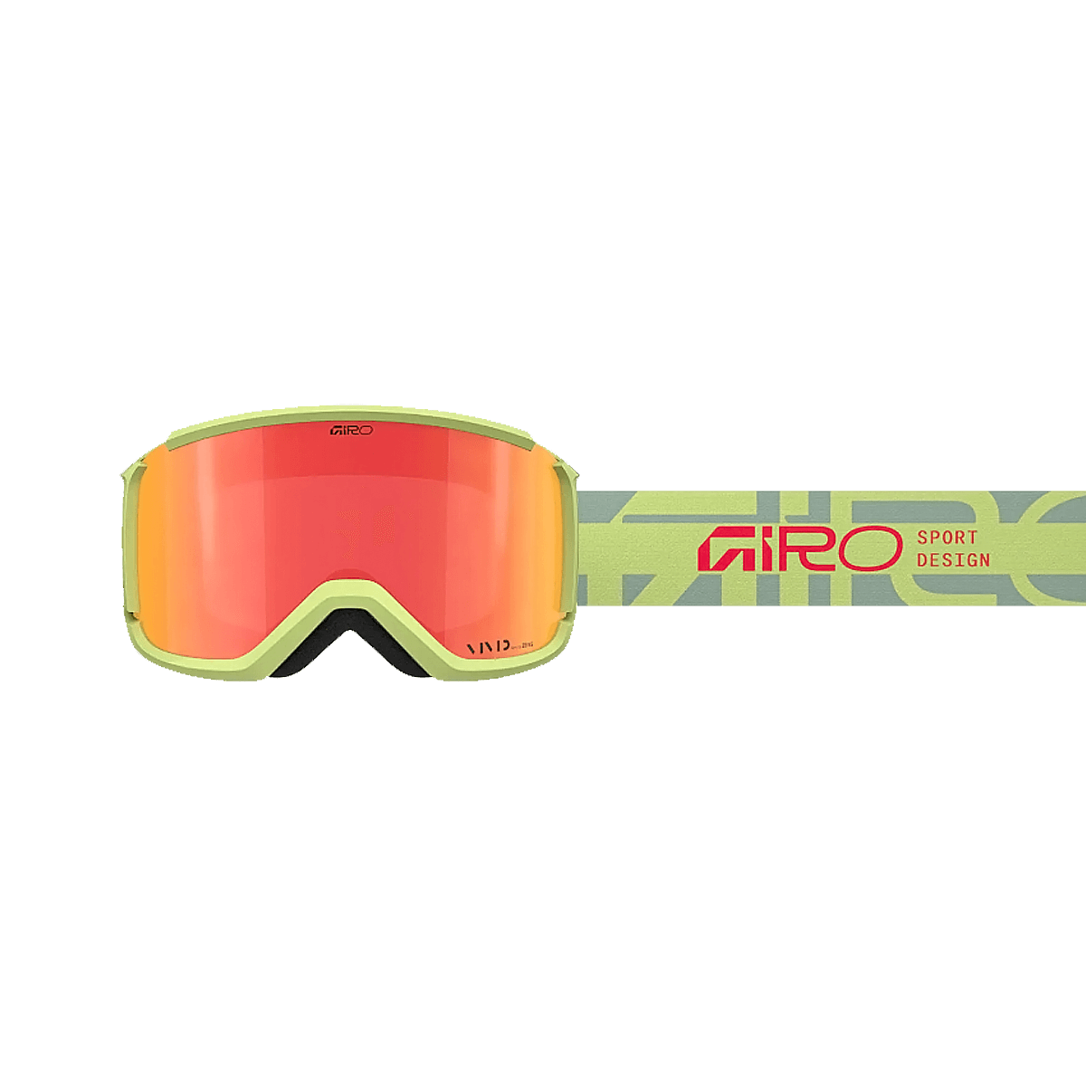 GIRO REVOLT GOGGLES 2025 GREEN BURST EMBER