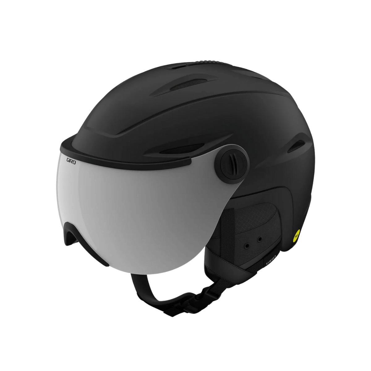 GIRO VUE MIPS HELMET SKI & SNOWBOARD HELMET WITH INTEGRATED SHIELD - MATTE BLK