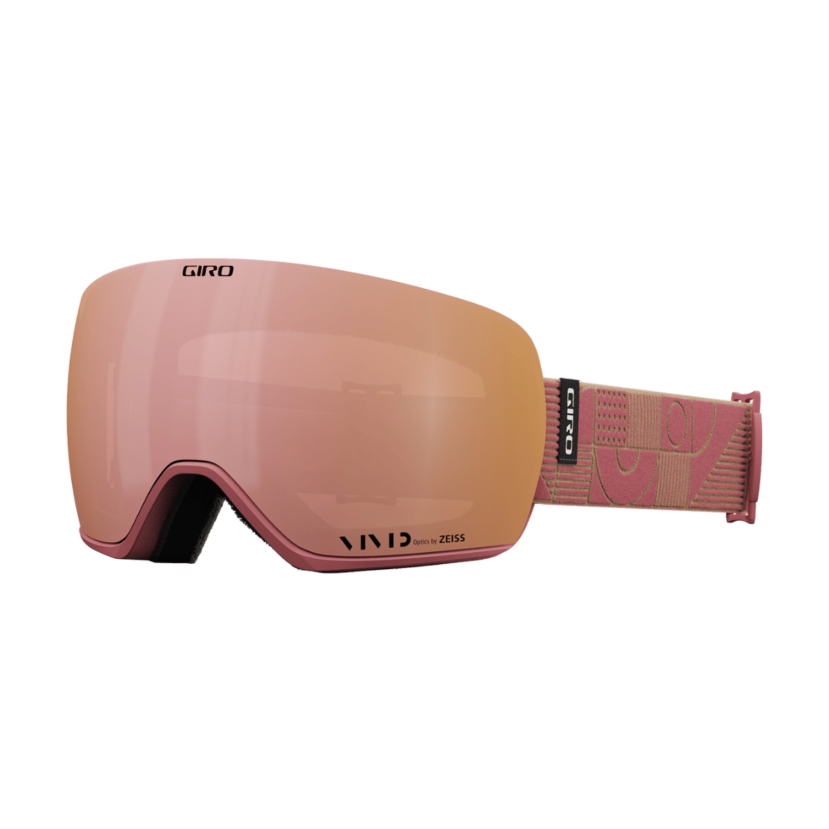 GIRO WOMENS ARTICLE II GOGGLE - ROSÉ LINOCUT