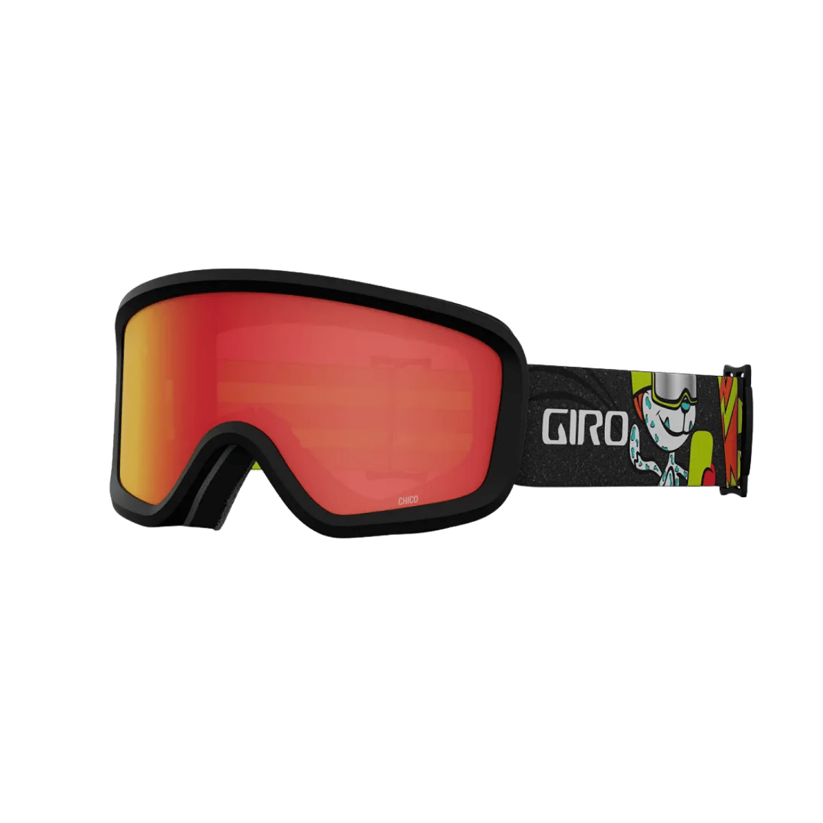 GIRO Y CHICO GOGGLE YOUTH SKI - BLK ZOOM