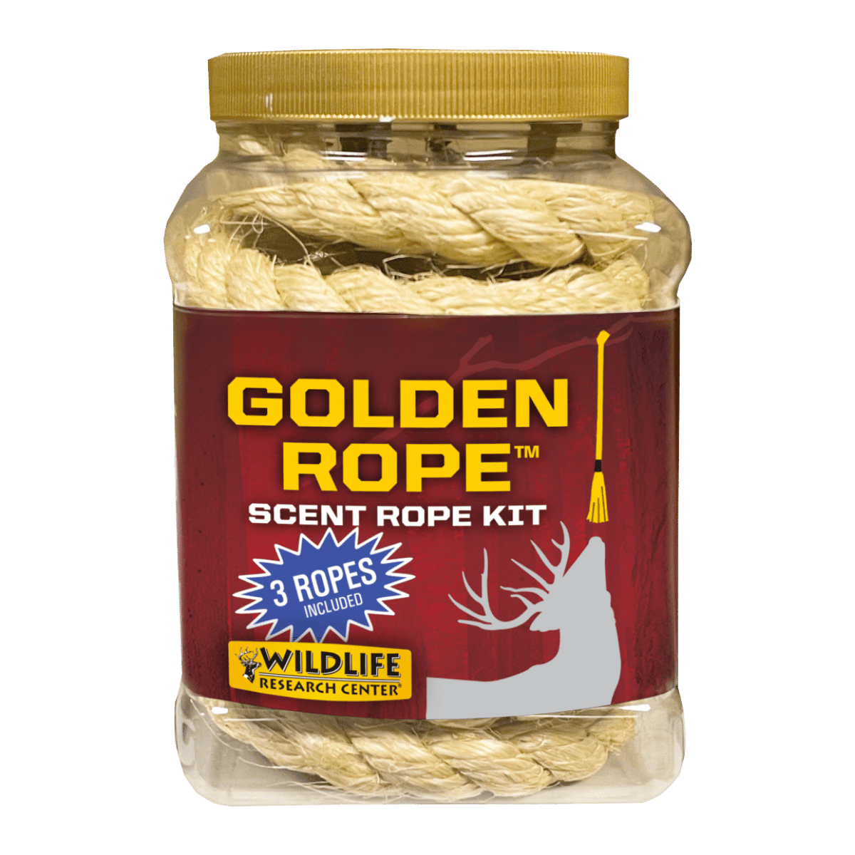 WILDLIFE RESEARCH CENTER GOLDEN ROPE™ – HUNTING SCENT DISPENSER KIT