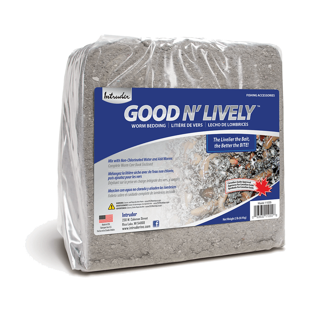 GOOD N' LIVELY WORM BEDDING - 2 LB.
