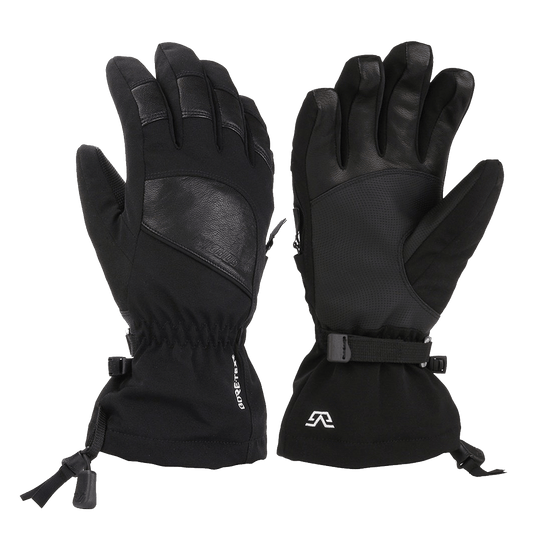 GORDINI WOMEN'S GORE-TEX DOWN GLOVES - BLACK