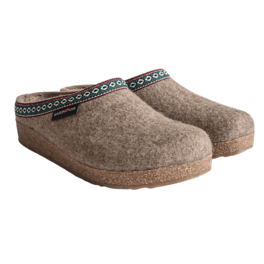 HAFLINGER GZ CLASSIC GRIZZLY CLOG - EARTH_MAIN
