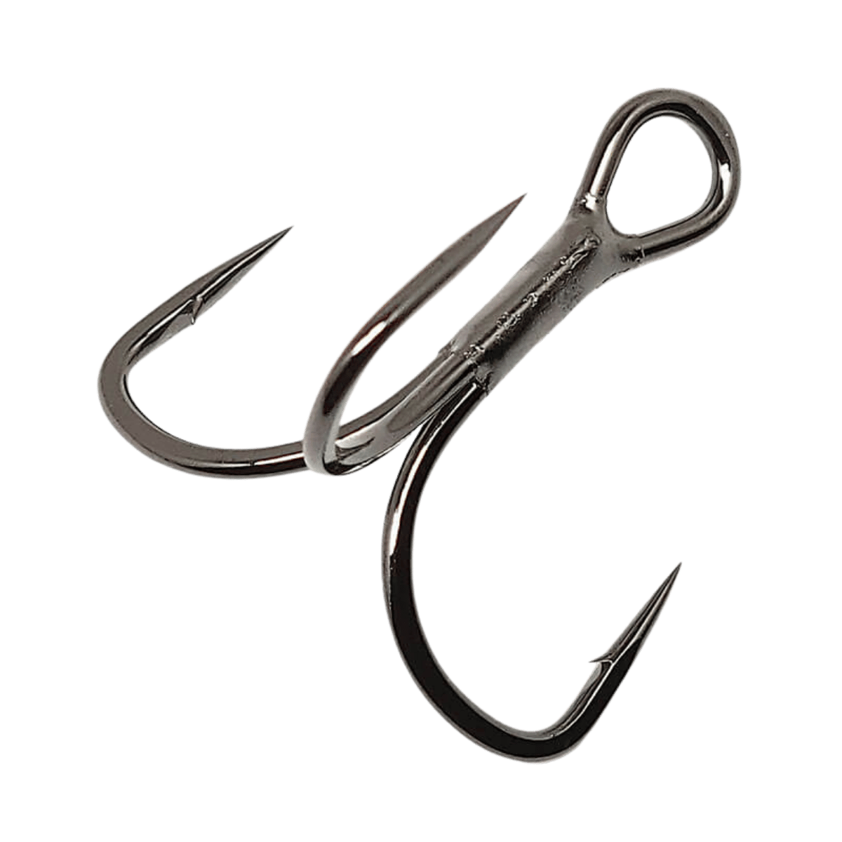 GAMAKATSU TREBLE HOOK NEEDLE POINT 6PK - BLACK SIZE 1
