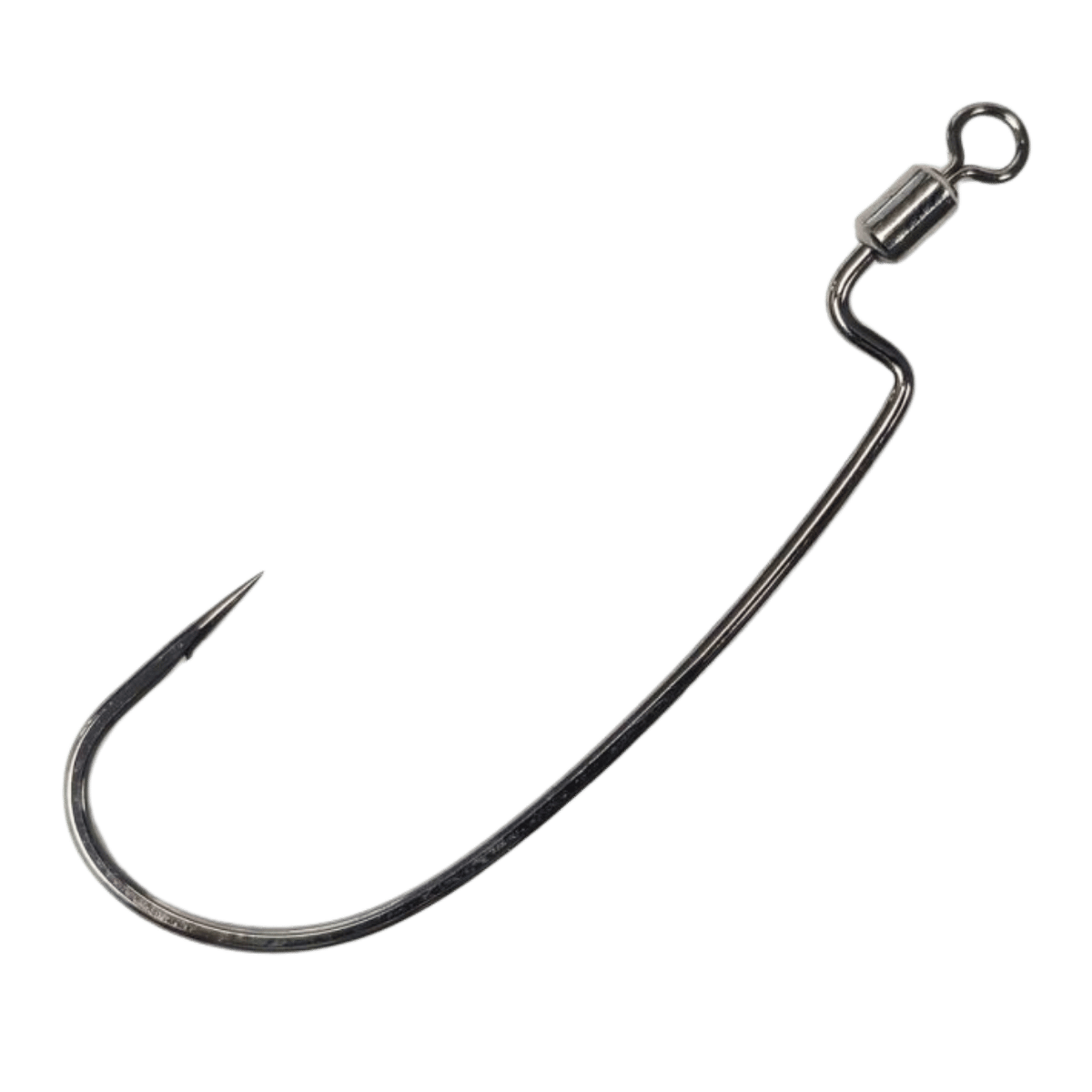GAMAKATSU 34R HYDROLL WORM SCAT HOOK 3PK - BLACK