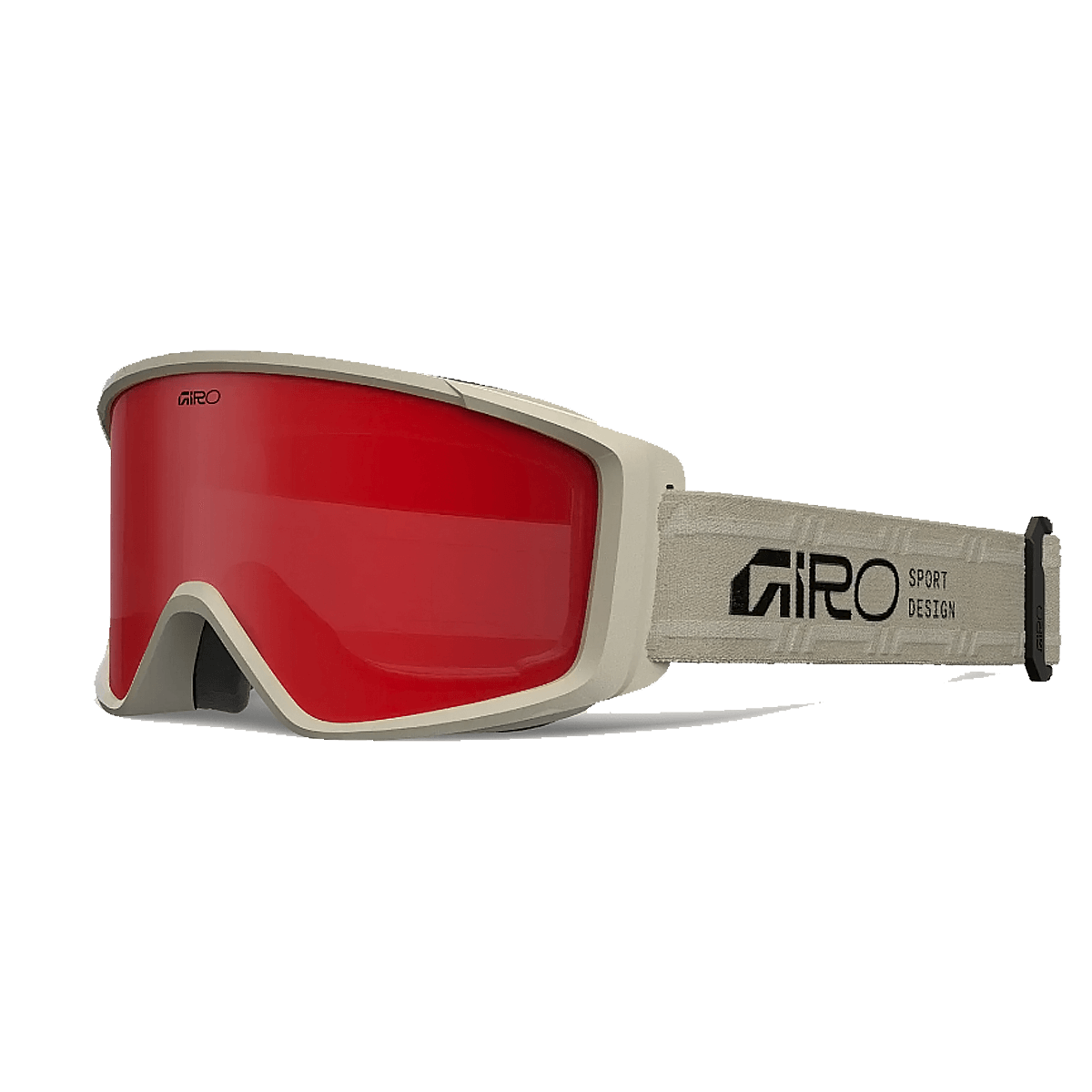 GIRO INDEX 2.0 OTG GOGGLES TAN STACKED AMBER SCARLETT