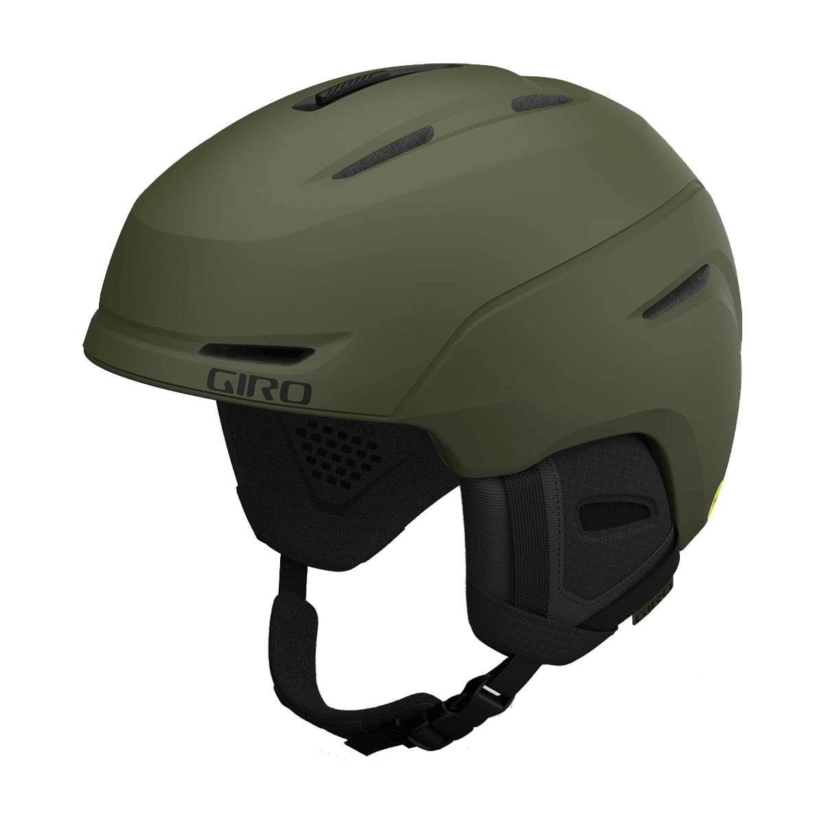 GIRO NEO MIPS HELMET SNOW HELMET MATTE TRAIL GREEN