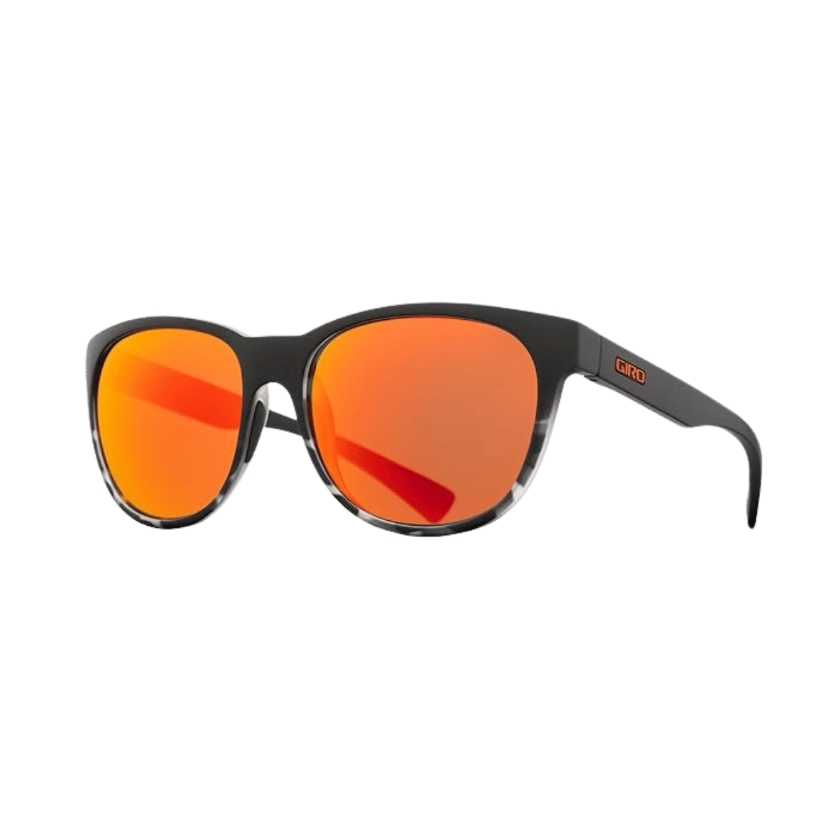 GIRO LUPRA SUNGLASSES - MATTE BLACK-TORTOISE FADE - VIVID EMBER
